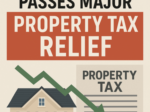 Texas Passes Major Property Tax Relief – What It Means for DFW Homeowners
