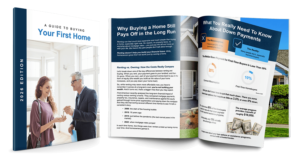 First Time Home Buyer's Guide Spread Open